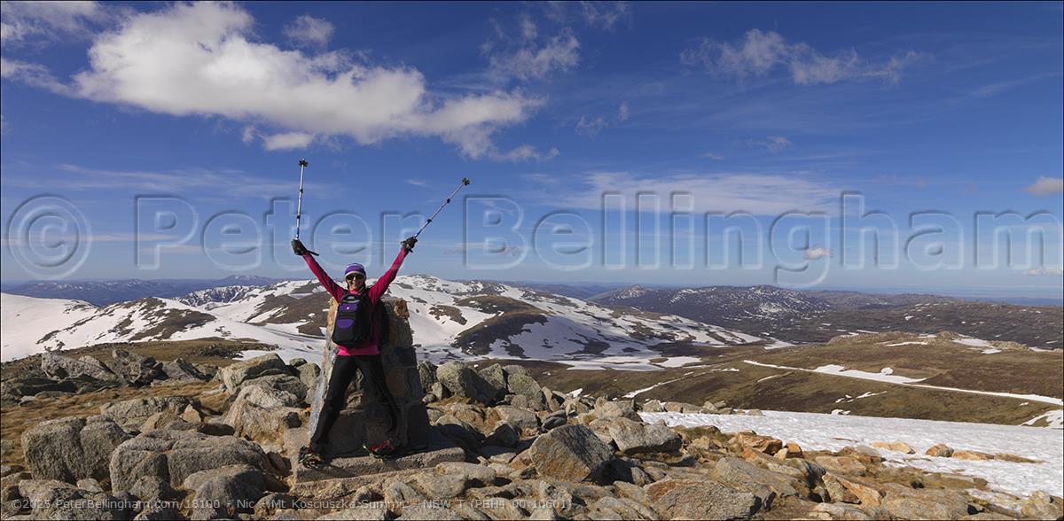 Peter Bellingham Photography Nic - Mt Kosciuszko Summit - NSW T (PBH4 00 10601)